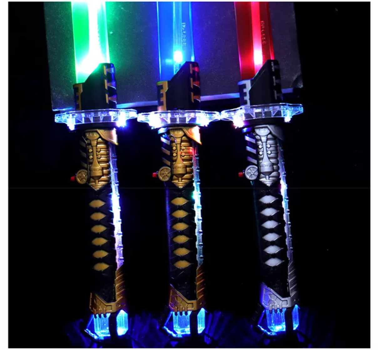 Espada Sable Samurai Luz Led Y Sonido Katana Juguete