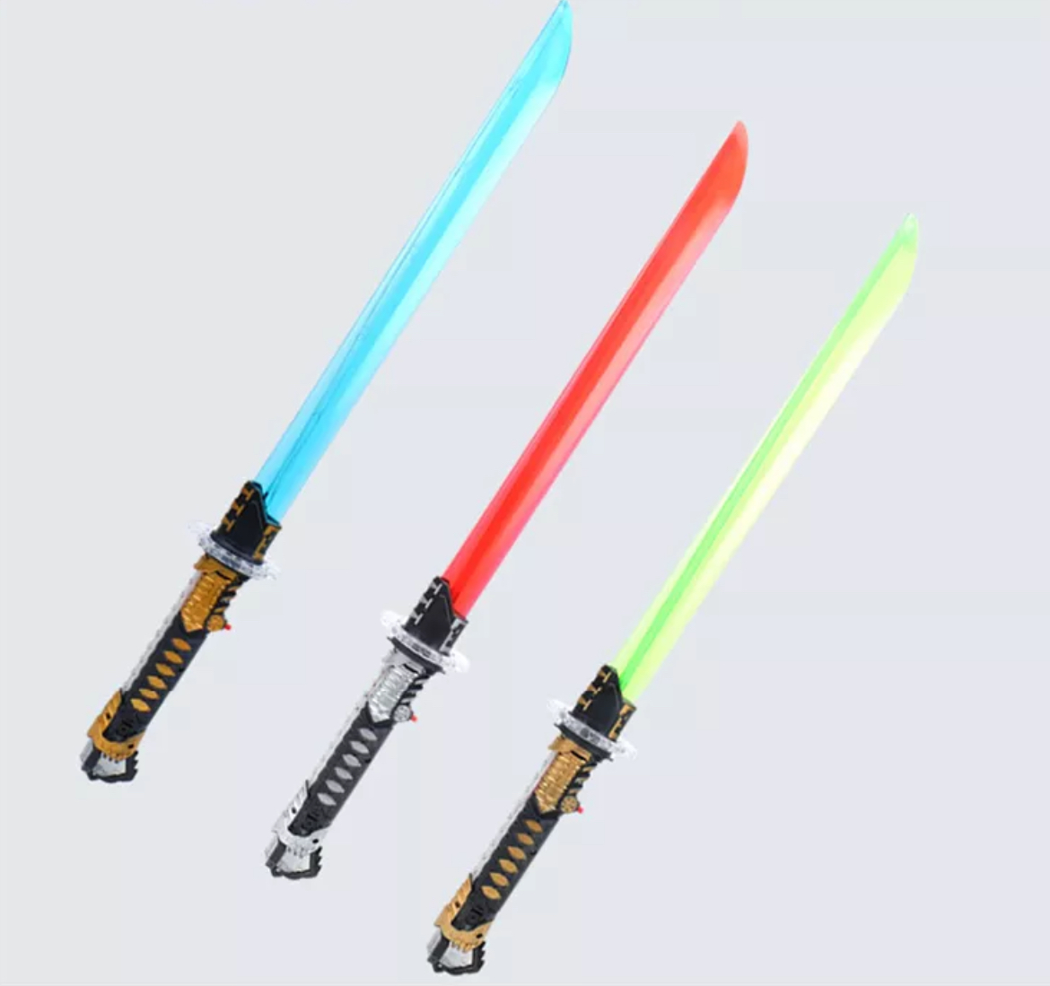 Espada Sable Samurai Luz Led Y Sonido Katana Juguete