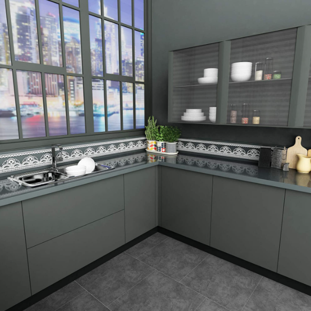 Cenefa Decorativa Vinílica Hogar Blanca 10 m