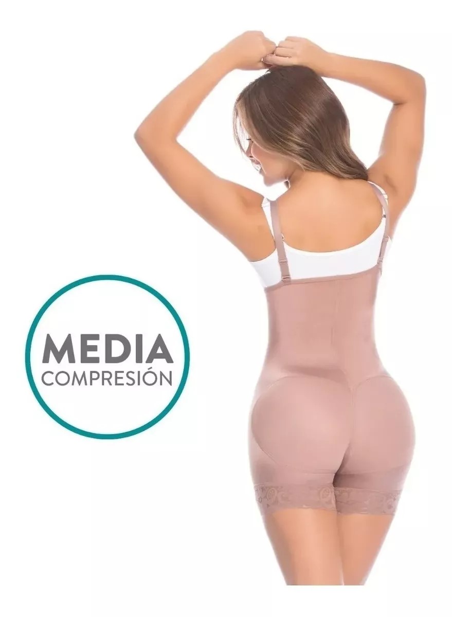 Faja Colombiana Moldeadora Invisible Levanta Glúteos Fájate, Fajas Colombianas Con Efecto Reductor, Faja Mujer Spandex Realce Suave de Gluteos