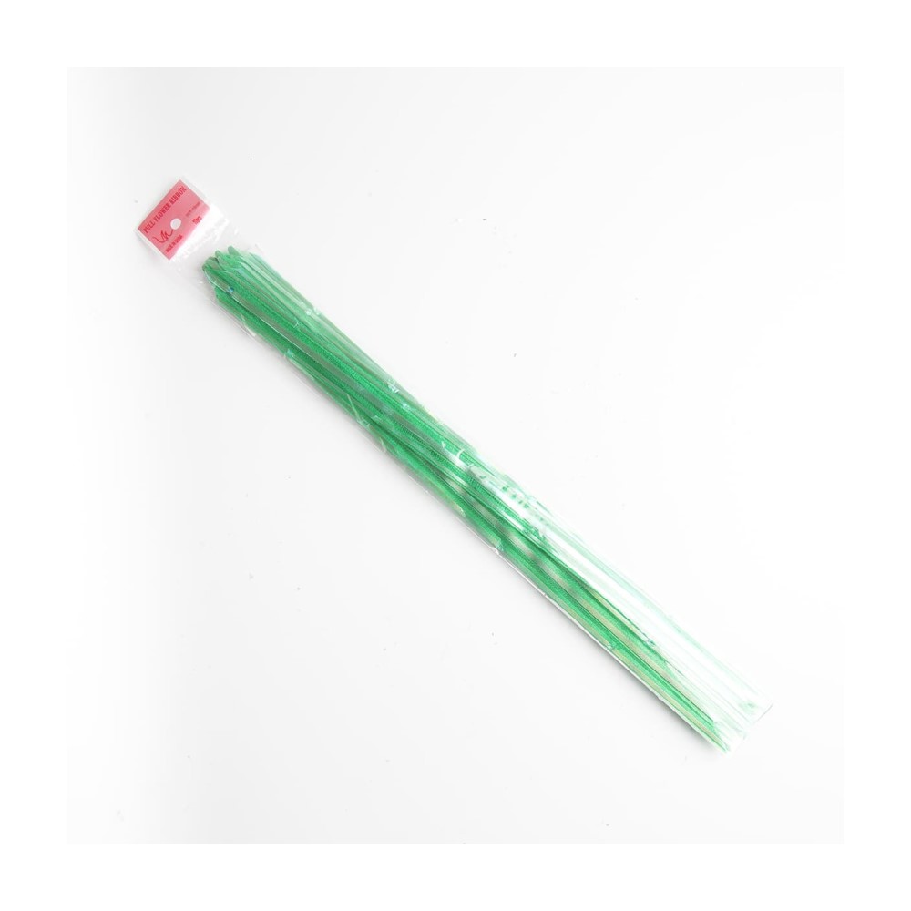 Moño Listón Mariposa Organza Chico 10 Pzas Verde Selanusa