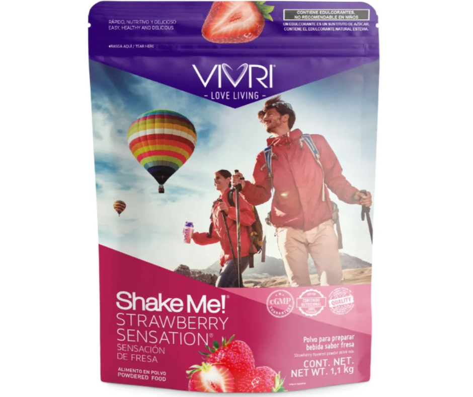 Vivri Shake Me - Chocolate 20 Porciones Nutricon Esencial