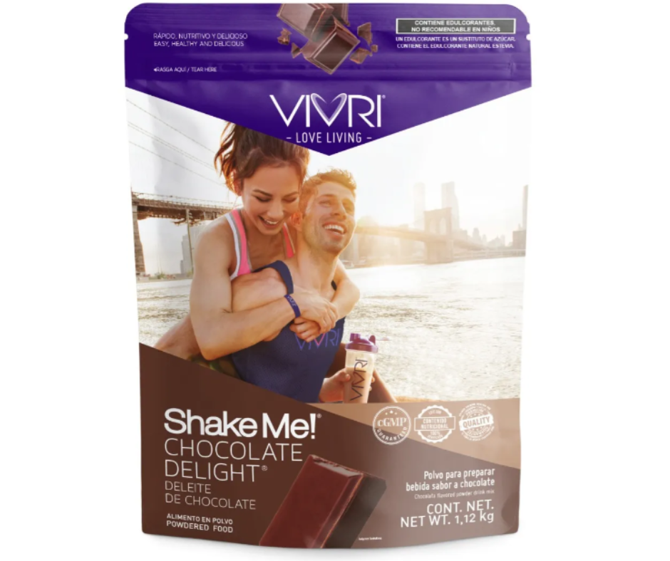 Vivri Shake Me - Chocolate 20 Porciones Nutricon Esencial