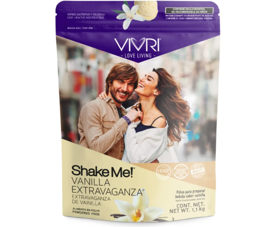 Vivri Shake Me - Chocolate 20 Porciones Nutricon Esencial