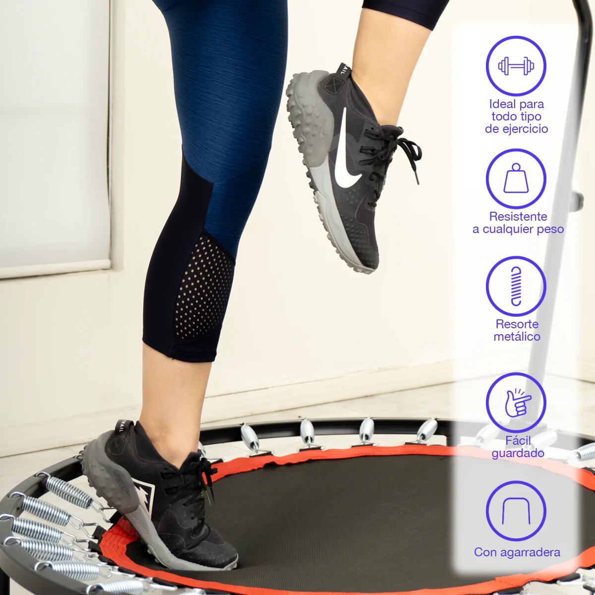 Trampolin Fitness Ejercicio Aerobico 40 Pulgadas