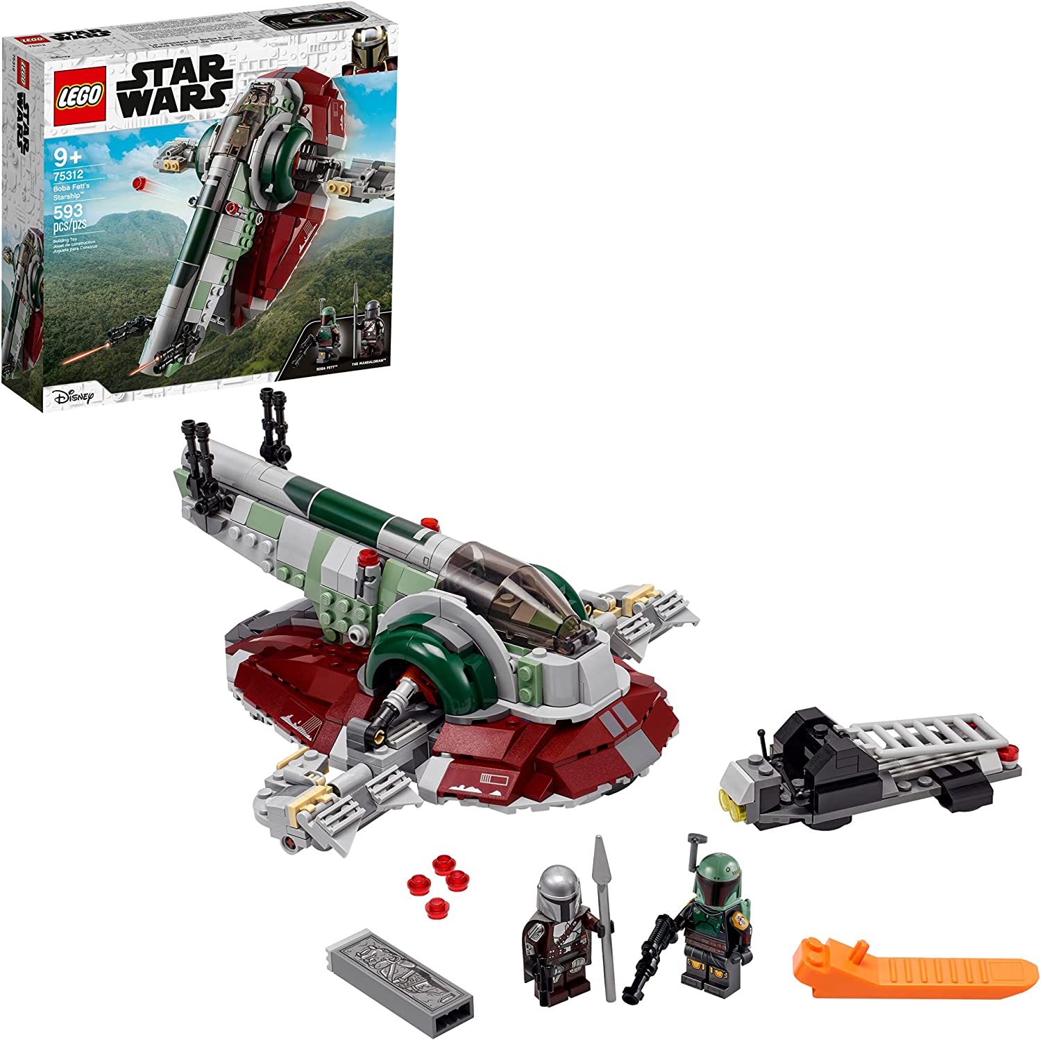 Lego Star Wars 75312 Nave Estelar De Boba Fett.