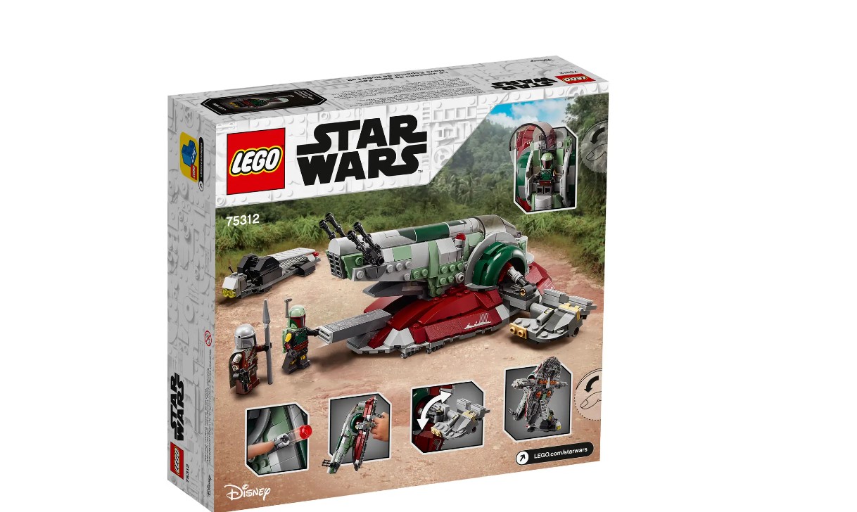Lego Star Wars 75312 Nave Estelar De Boba Fett.