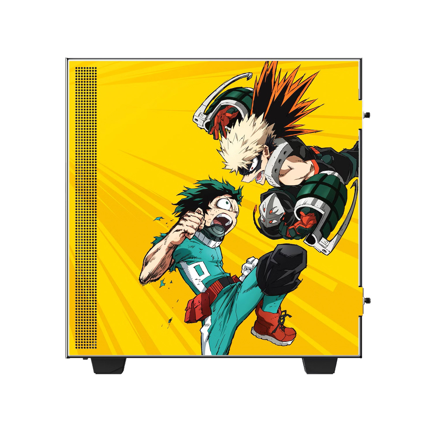 Gabinete Nzxt H510I Rivals Amarillo Miditower Atx S/Fuente Cristal Usb 3.2 Ca-H510I-Mh-Rv