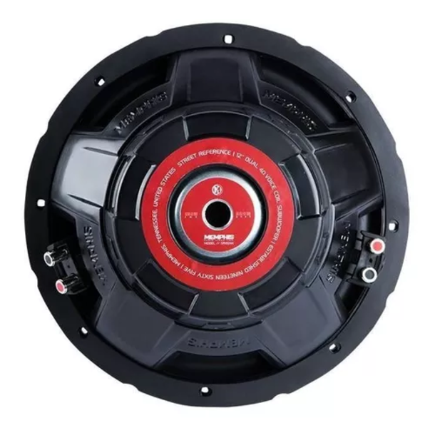 Subwoofer Memphis Plano D 12 Srxs1244 Doble Bobina