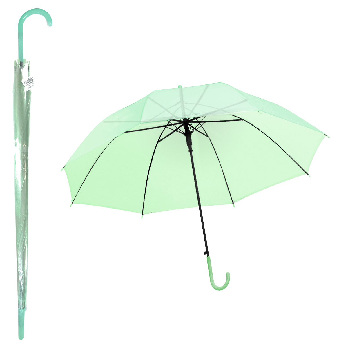 Paraguas Transparente Sombrilla para lluvia 1 pz