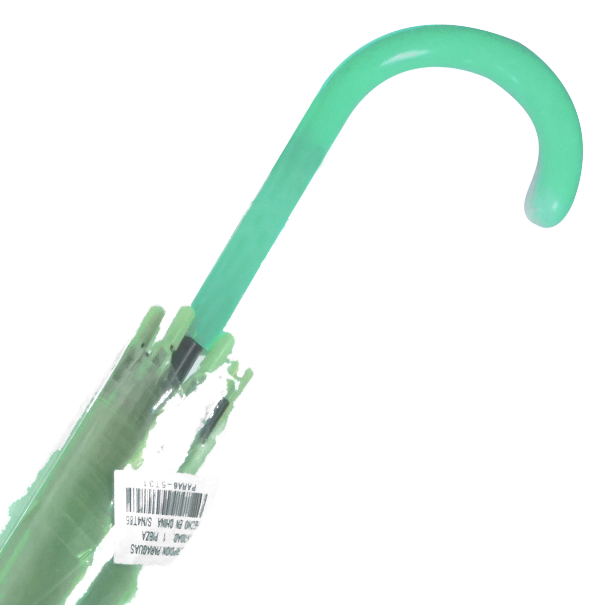 Paraguas Transparente Sombrilla para lluvia 1 pz