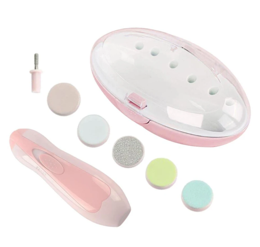 Lima De Uñas Eléctrica Para Bebés Portátil.