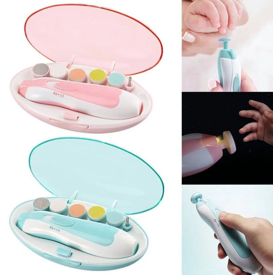 Lima De Uñas Eléctrica Para Bebés Portátil.