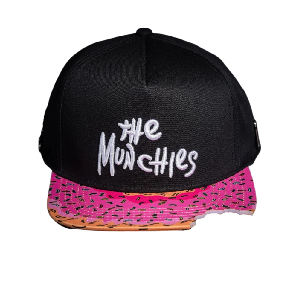 Gorra Cah Only The Munchies Negro-Hombre DONA-04