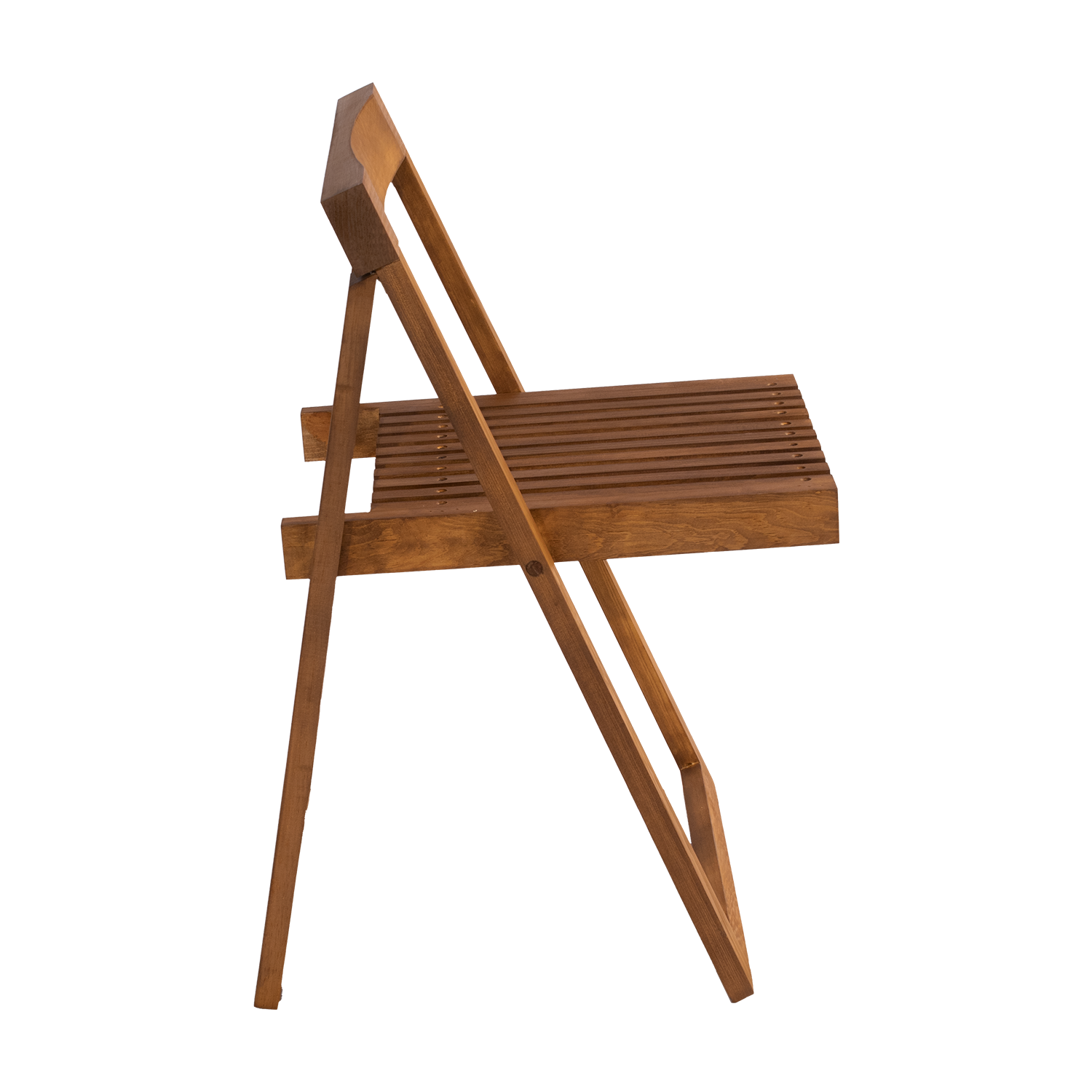 Set de 4 sillas de madera plegables Modelo Terraza . Rústico Tratable . Leer Descripción