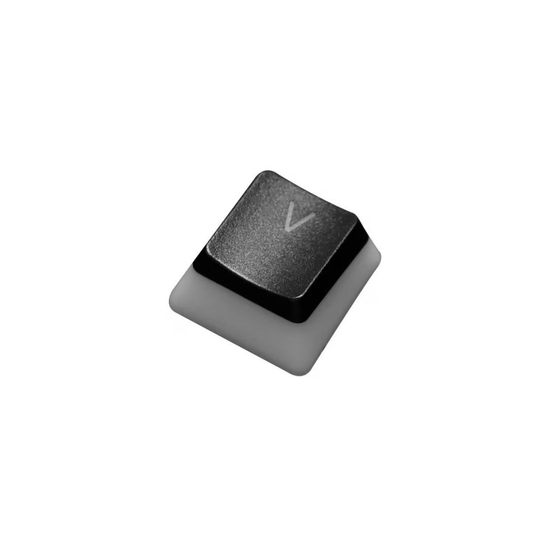 Keycaps para Teclado  A130B-SP SCARAB Double shot PBT pudding keycaps BLACK - Spanish