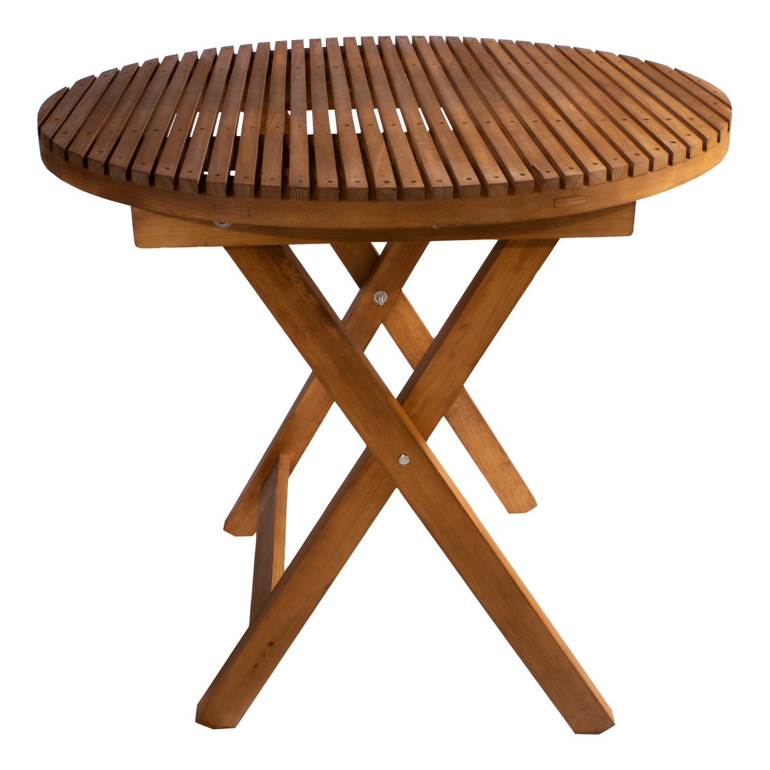 Mesa Redonda Modelo Terraza, 90diam . Rústico Tratable . Leer Descripción