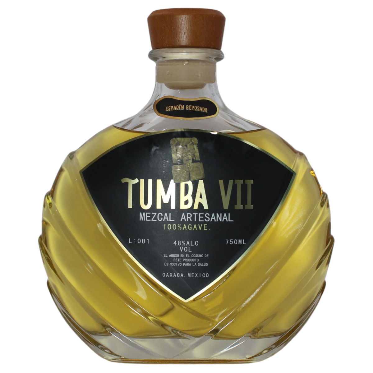 TUMBA VII | Mezcal Espadín Reposado 48º Grados de Alcohol 750ML