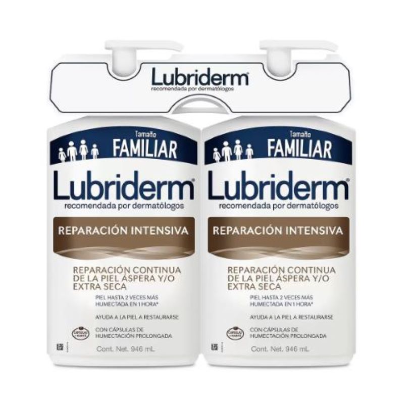 Cremas Dermatologicas Lubriderm 661924 2 Pzas de 946 ml