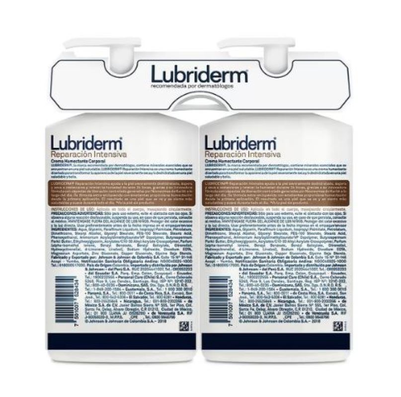 Cremas Dermatologicas Lubriderm 661924 2 Pzas de 946 ml