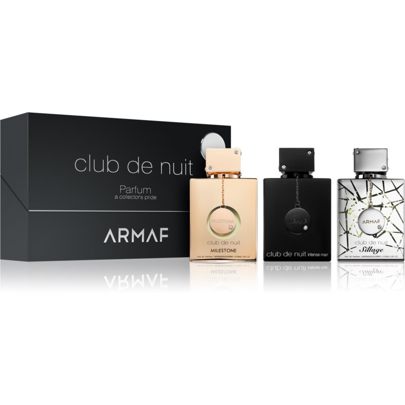 Mini Set 3 Piezas Club de Nuit para Hombre de Armaf EDP 30ML