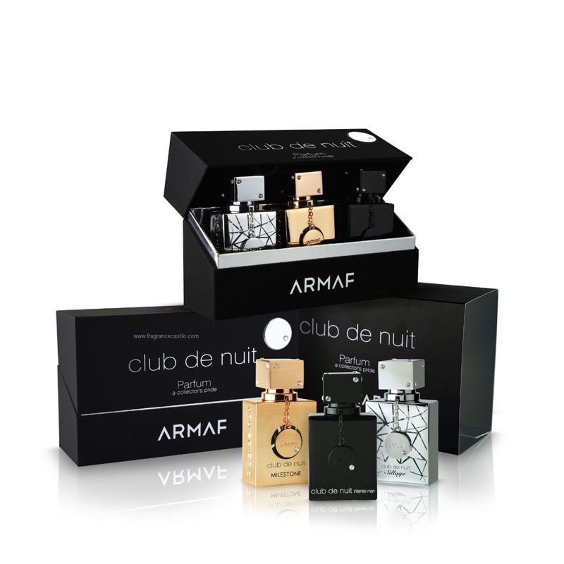 Mini Set 3 Piezas Club de Nuit para Hombre de Armaf EDP 30ML