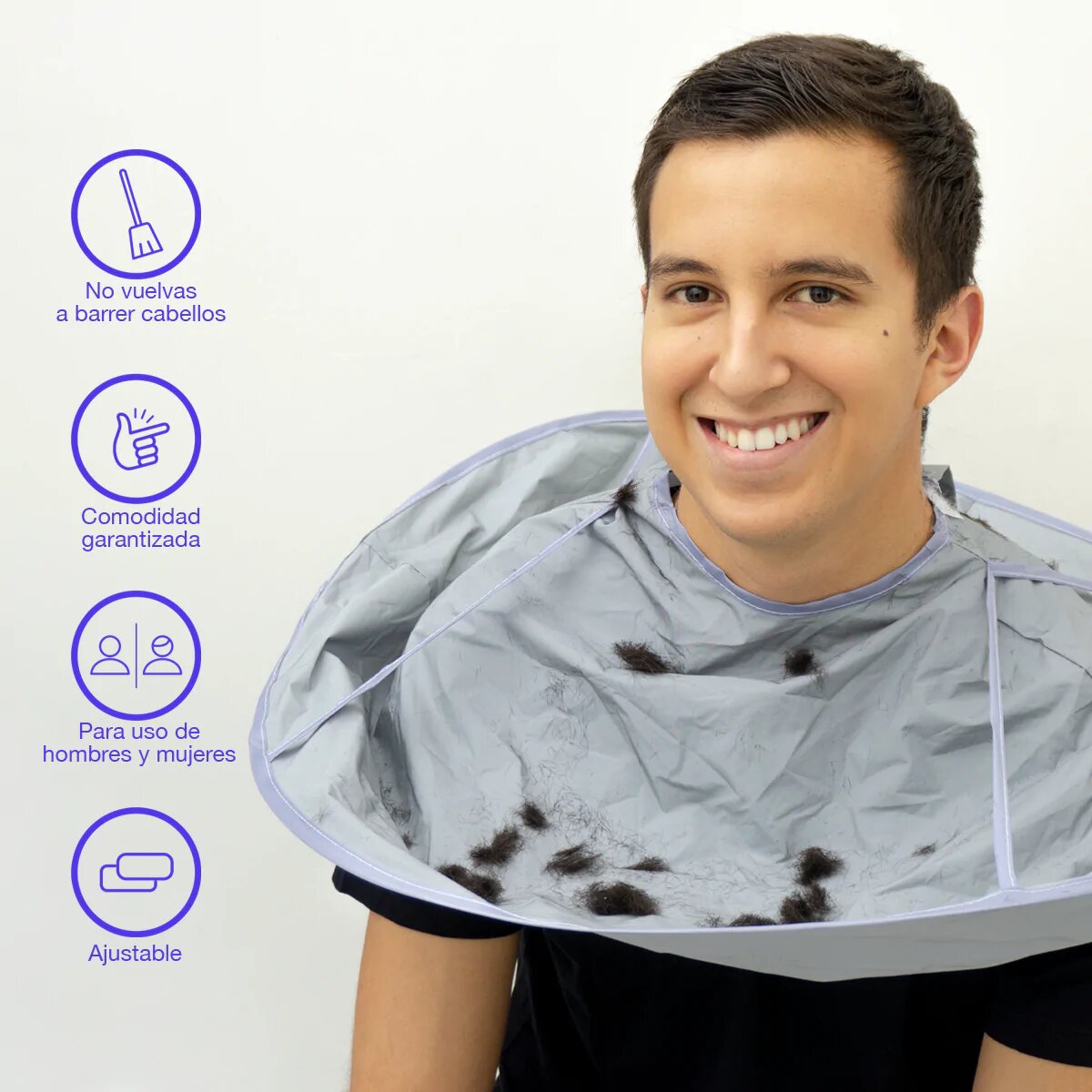 Paraguas De Corte De Pelo Cabello Capa Paraguas