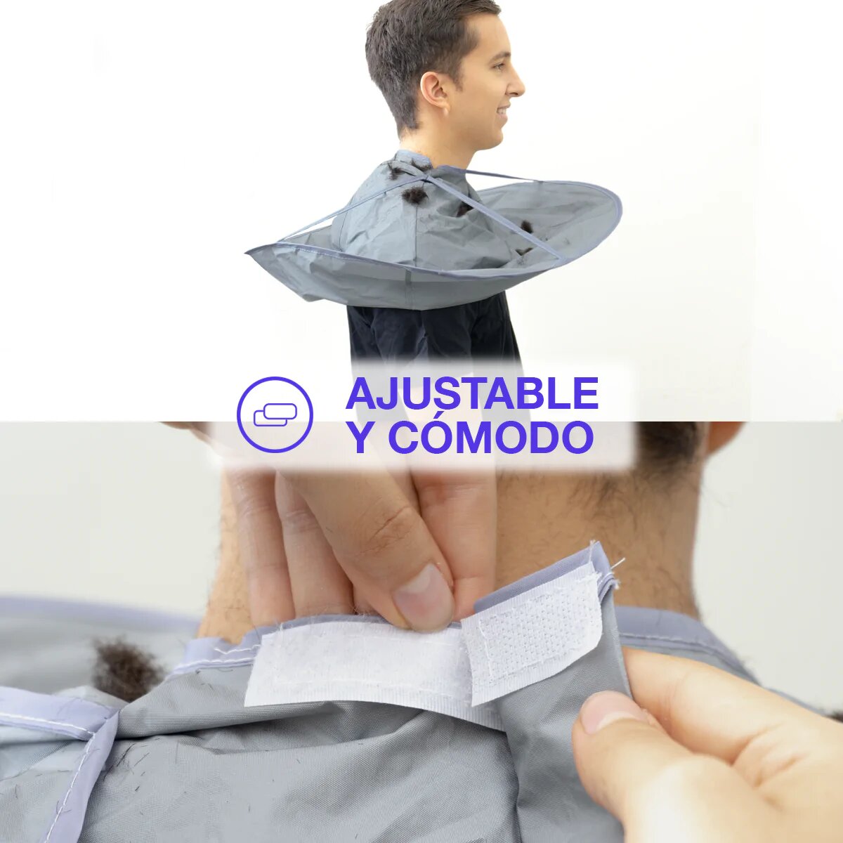 Paraguas De Corte De Pelo Cabello Capa Paraguas