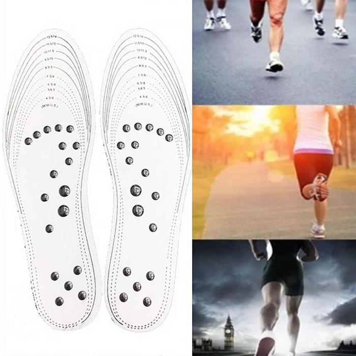 Plantillas Magnéticas Recortables MXBTW-003-6 3 Pares Gel EVA Algodón Blanco, FoamTempla