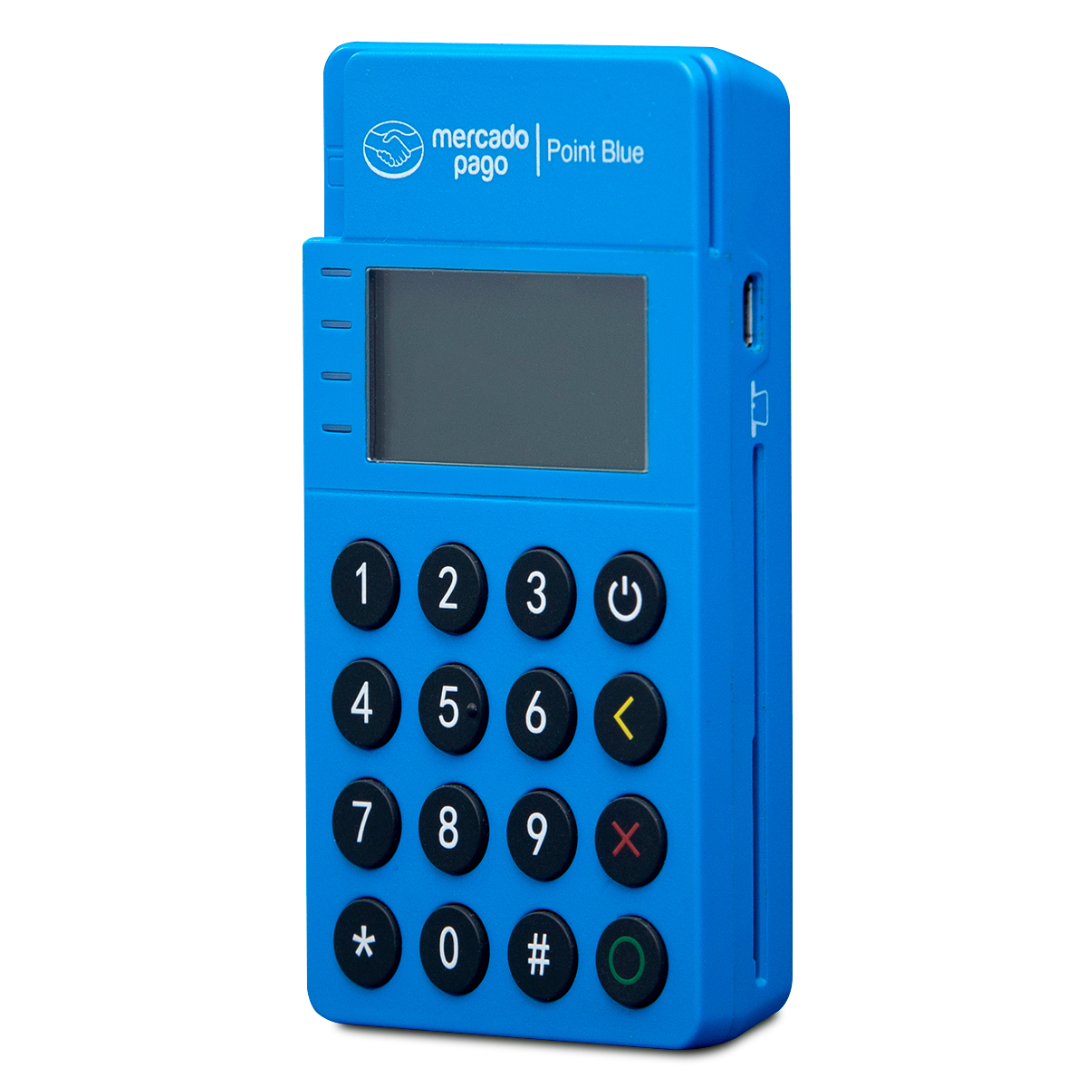 Kit Terminal Mercado Pago Point Blue (Terminal + QR + Tarjeta) La terminal más Ligera con Bluetooth Que Acepta Todas Las Tarjetas