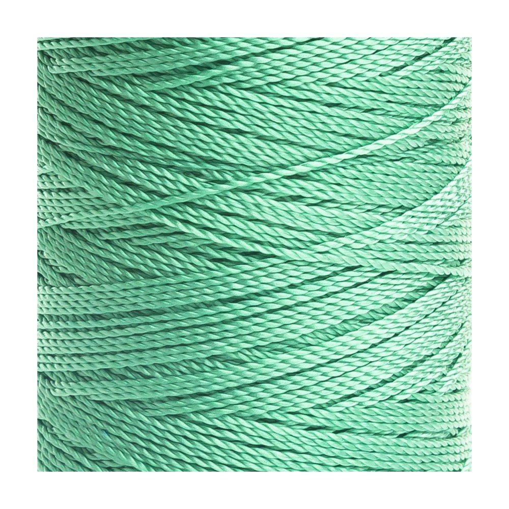 Caja 6 Pzs Hilo Crochet Nylon Verde menta Selanusa