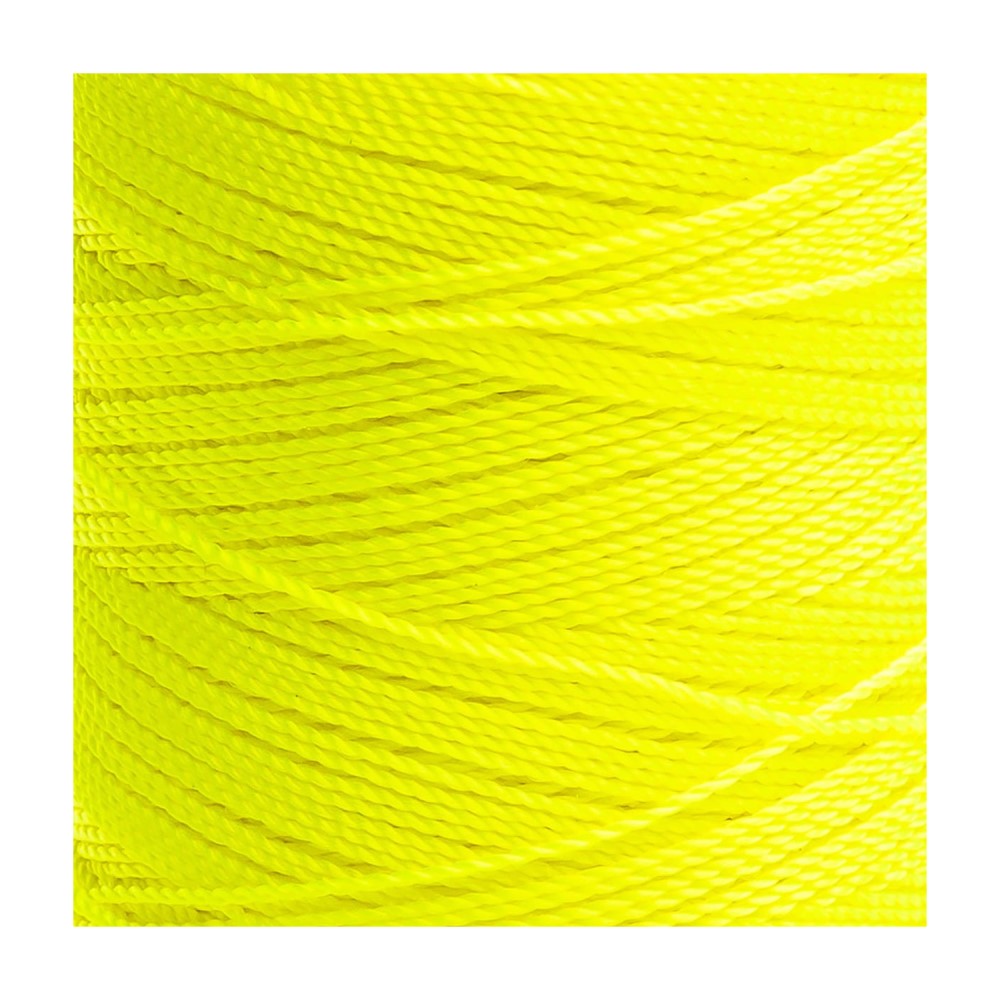 Caja 6 Pzs Hilo Crochet Nylon Amarillo chillon Selanusa