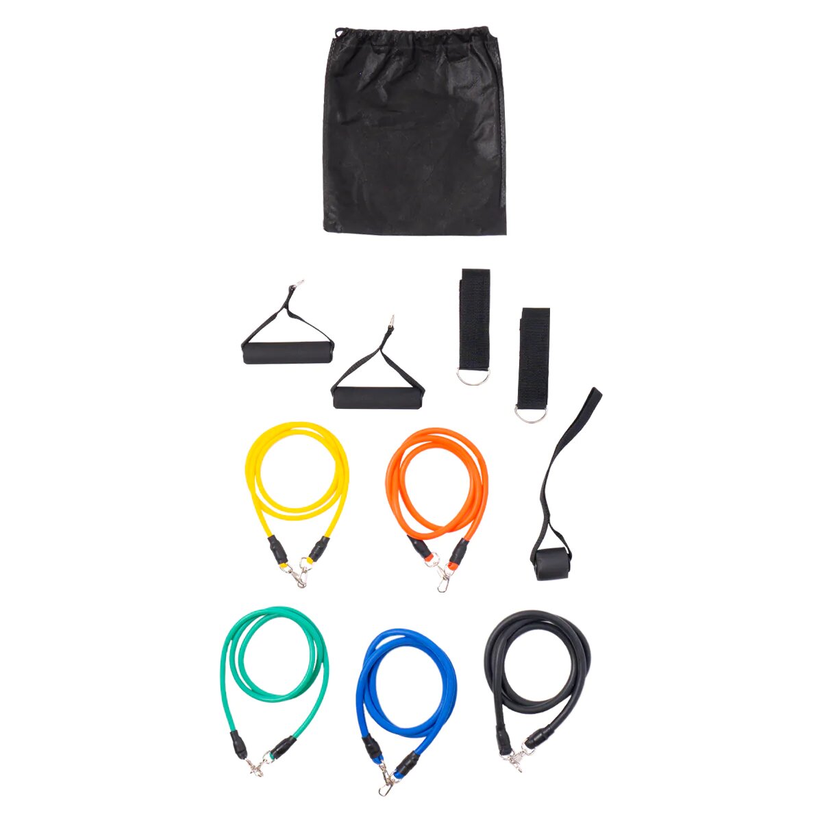 Bandas Elásticas De Resistencia Ejercicios Kit De 11 Piezas.