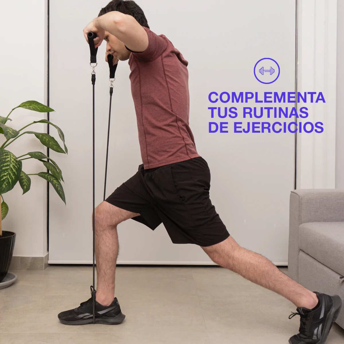 Bandas Elásticas De Resistencia Ejercicios Kit De 11 Piezas.