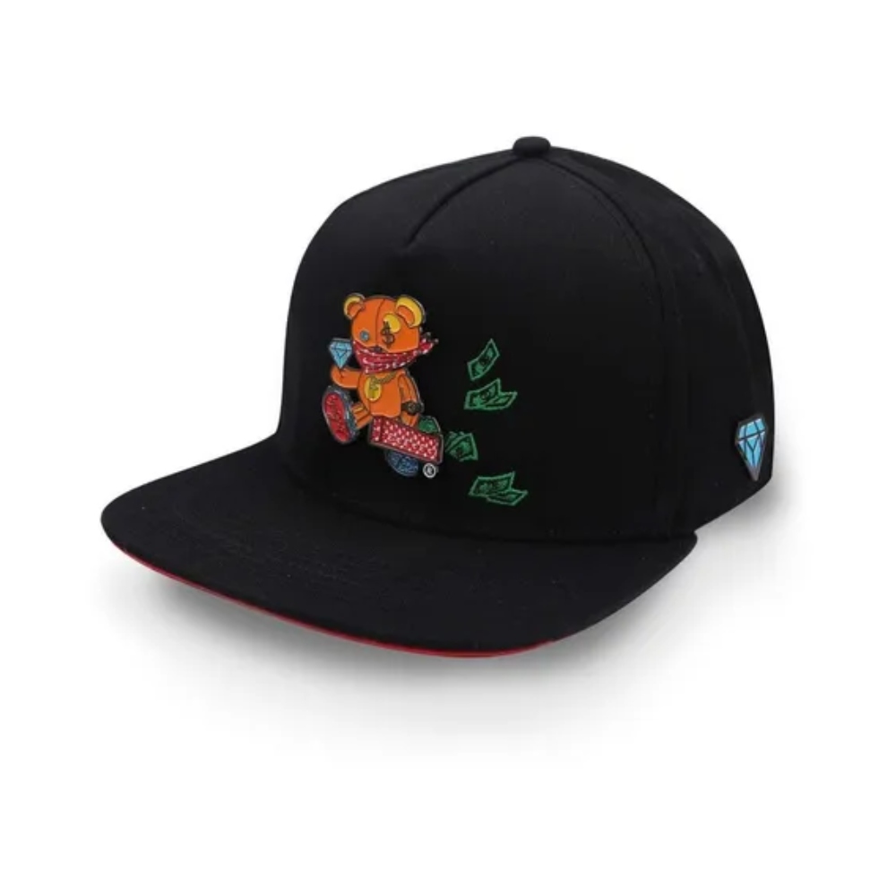 Gorra snapback Cash Only negro  OSO 01