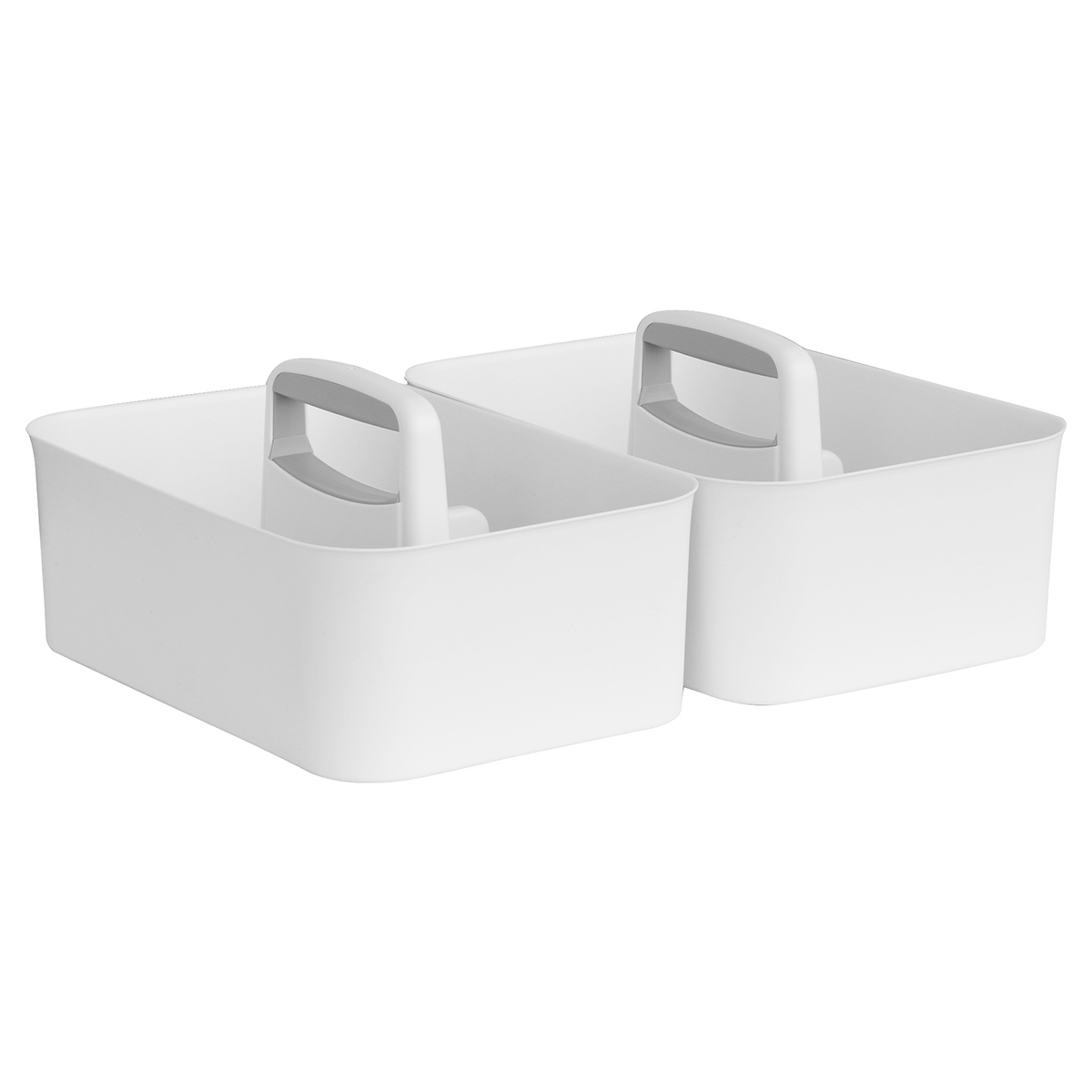 Canasta Organizadora Apilable Porta Blanco, Grande