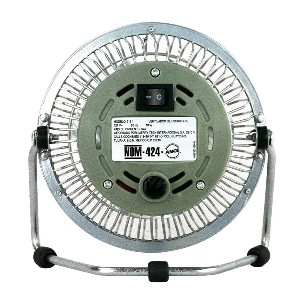 Ventilador de Mesa 4 Pulgadas 3131 Mytek.