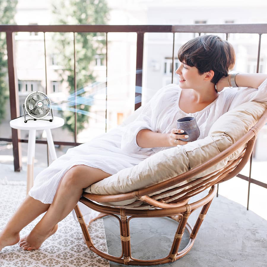 Ventilador de Mesa 4 Pulgadas 3131 Mytek.