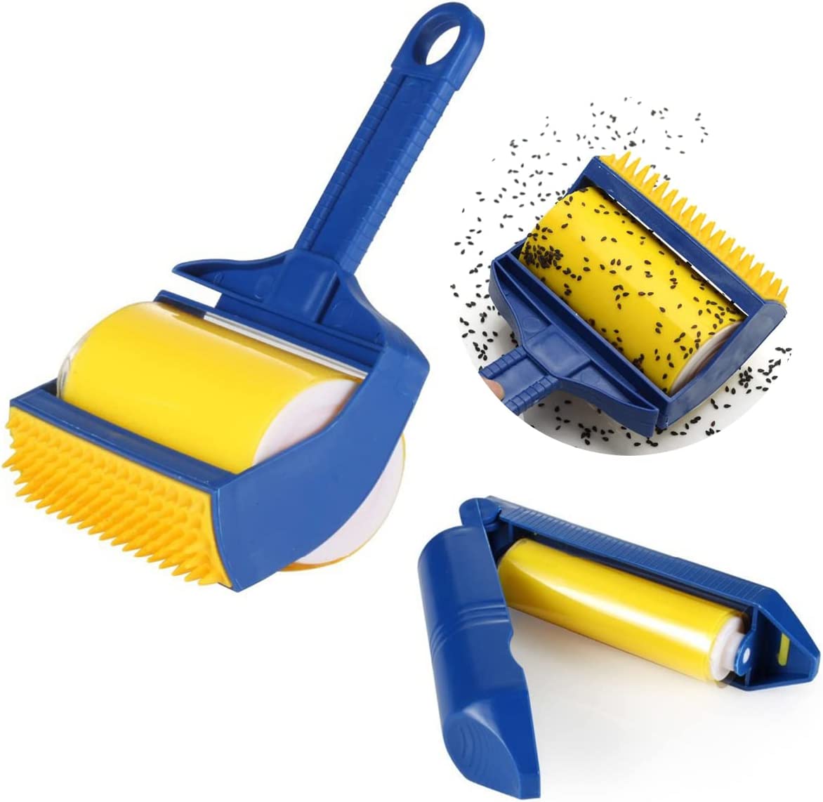 Rodillo Adhesivo Quita Pelusa - AJR - Removedor De Pelo Lavable Reutilizable