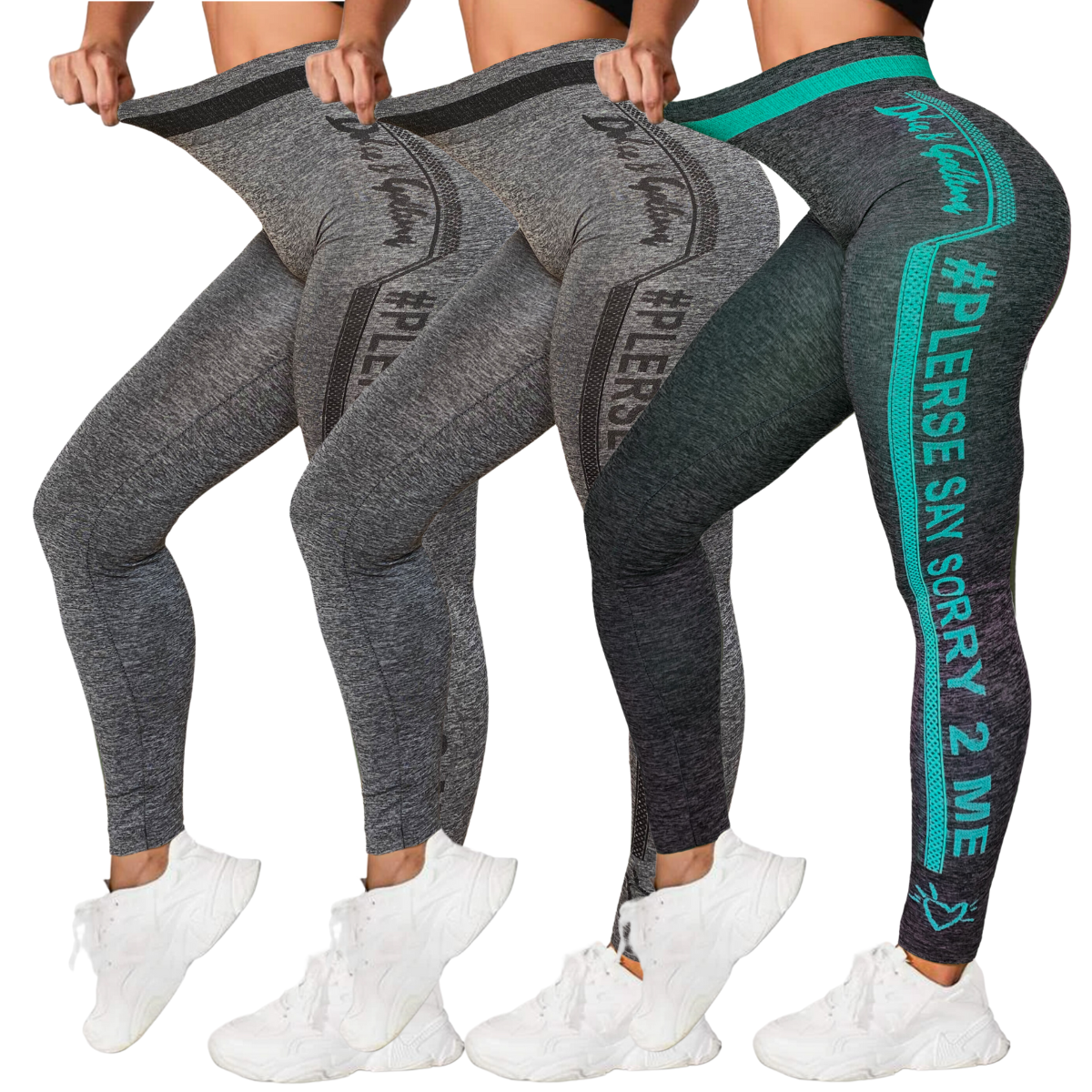 Pack 3 Leggins Strech Terciopelo Malla Leggins Mallon Leging
