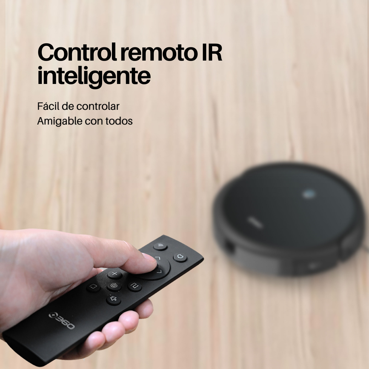 Robot Aspiradora Inteligente C50 Barre, Trapea y Autocarga - Alexa y Google.