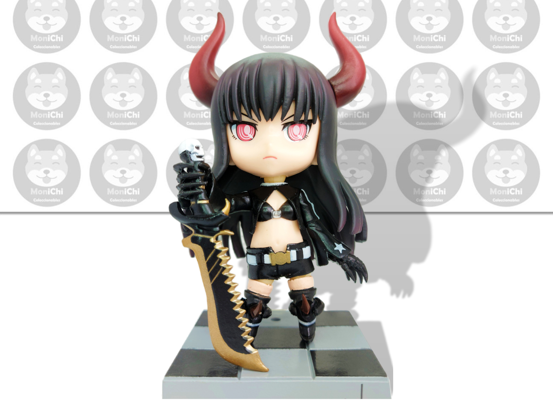 Black Gold Saw 145 Irino Saya Black Rock Shooter Nendoroid