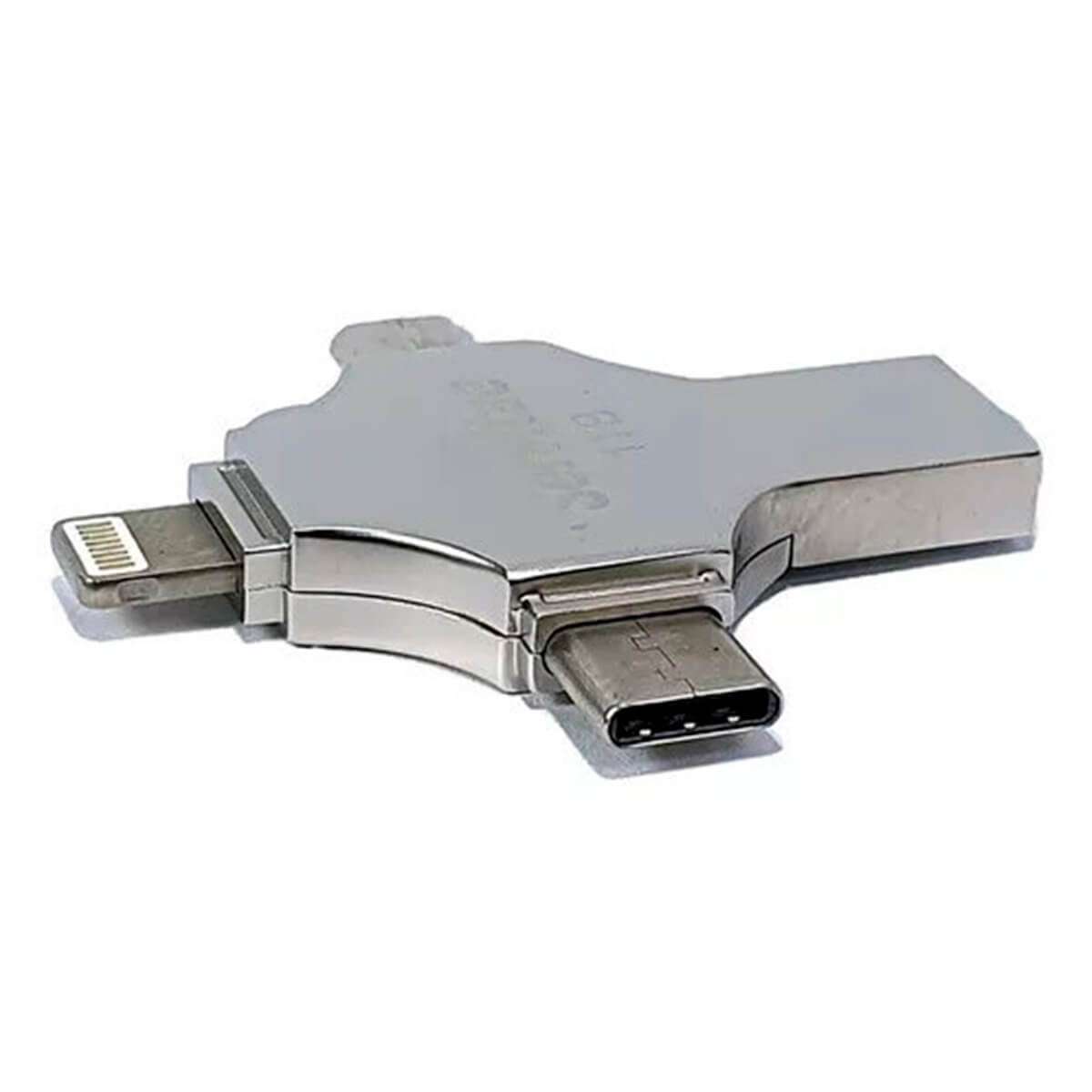 Memoria Otg 4 En 1 iPhone Android iPad Pc Usb-c Lighting 1tb