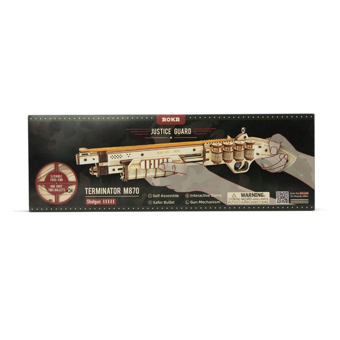 Rompecabezas Pistola Justicia Tirador Robotime.