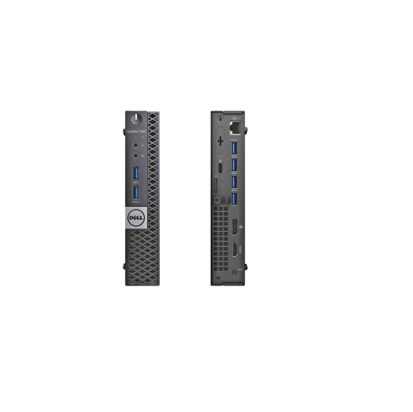 PC DELL OPTIPLEX 7040 MINI - Intel Core i5-6a Gen, 16GB RAM - 500GB HDD, MONITOR 19", EQUIPO CLASE A, REACONDICIONADO
