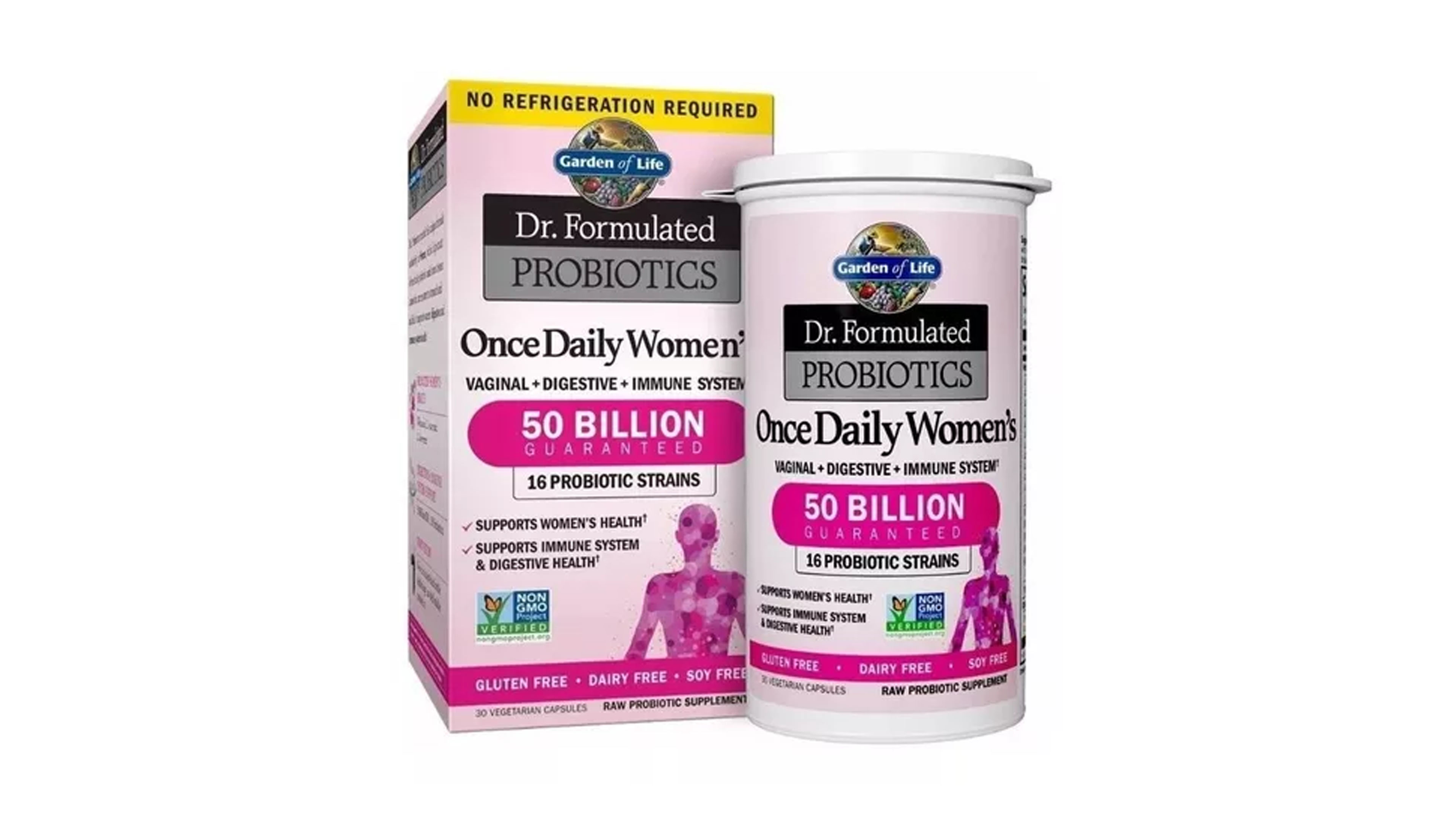 Probiotics Once Daily Womens Garden of Life 30 Caps Probioticos Mujeres 