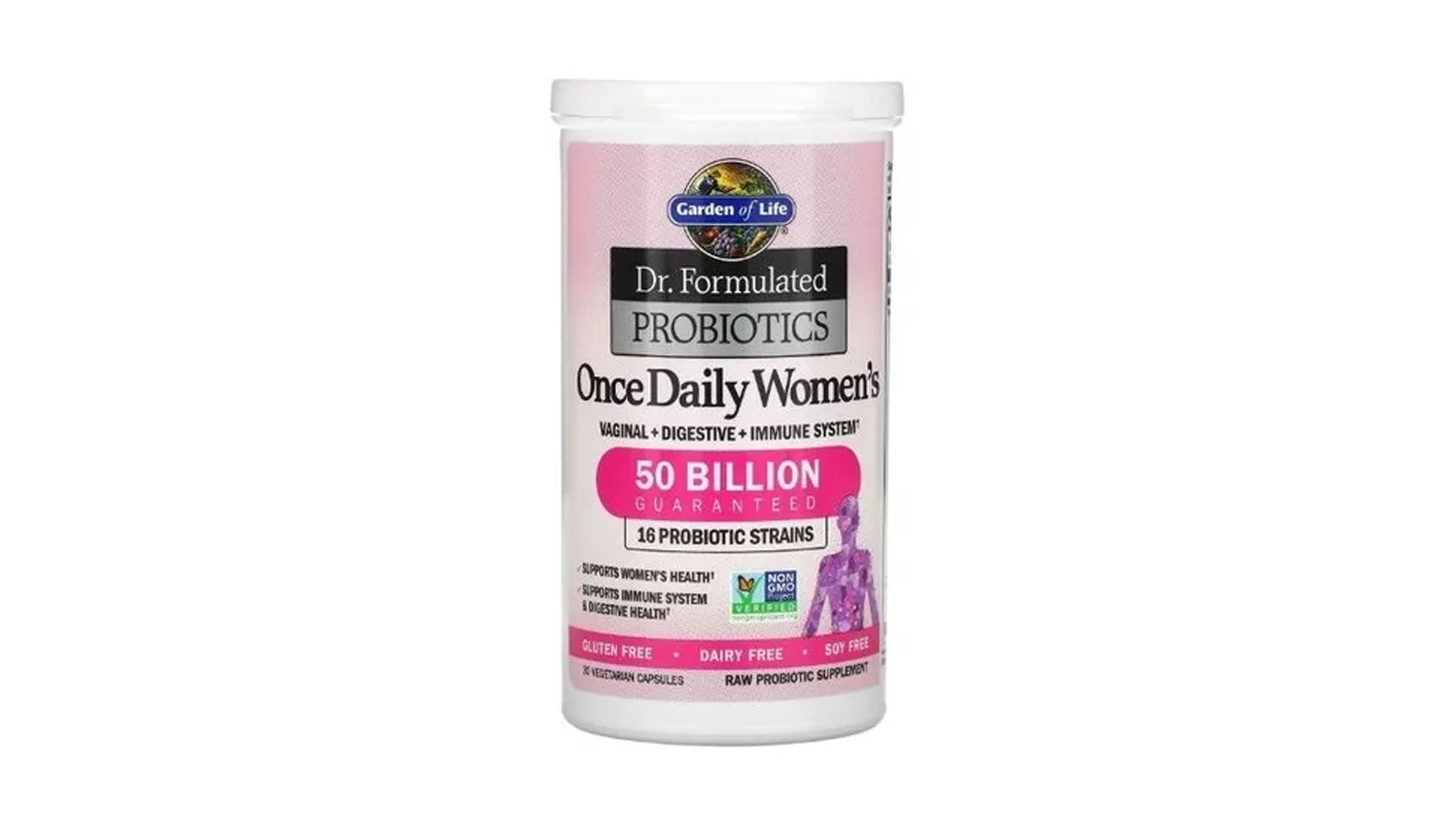 Probiotics Once Daily Womens Garden of Life 30 Caps Probioticos Mujeres 