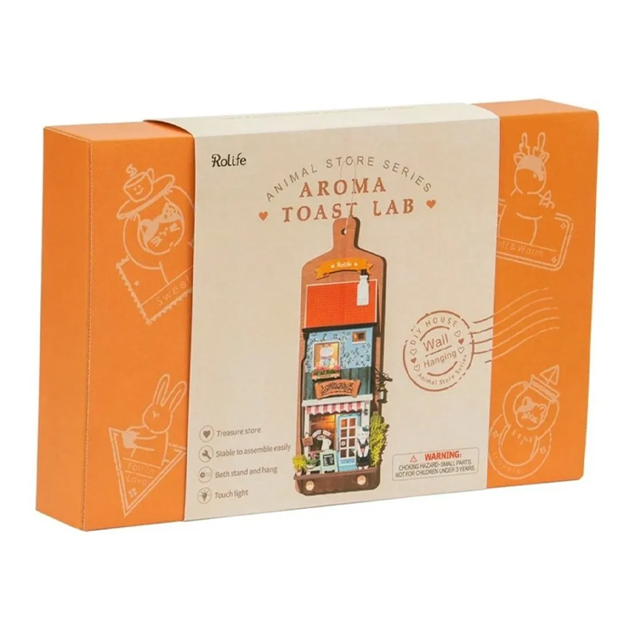 Casa Miniatura Laboratorio Aroma Robotime .