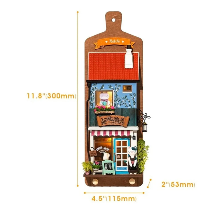 Casa Miniatura Laboratorio Aroma Robotime .