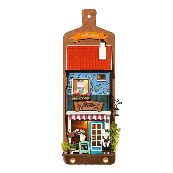 Casa Miniatura Laboratorio Aroma Robotime .